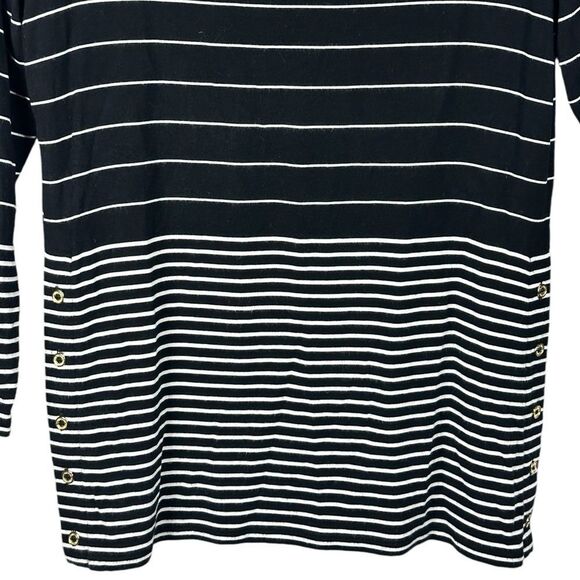 Calvin Klein stripped top.  Size: XS - Picture 2 of 5